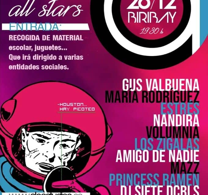 Concierto Benéfico – Recogida Material – 26 dic