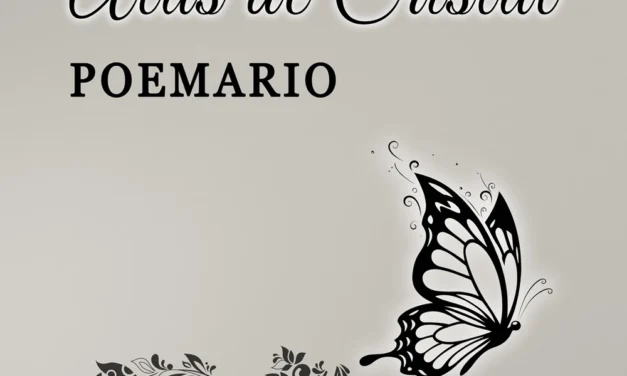 Libro de Poesía, Alas de cristal, de autores locales.
